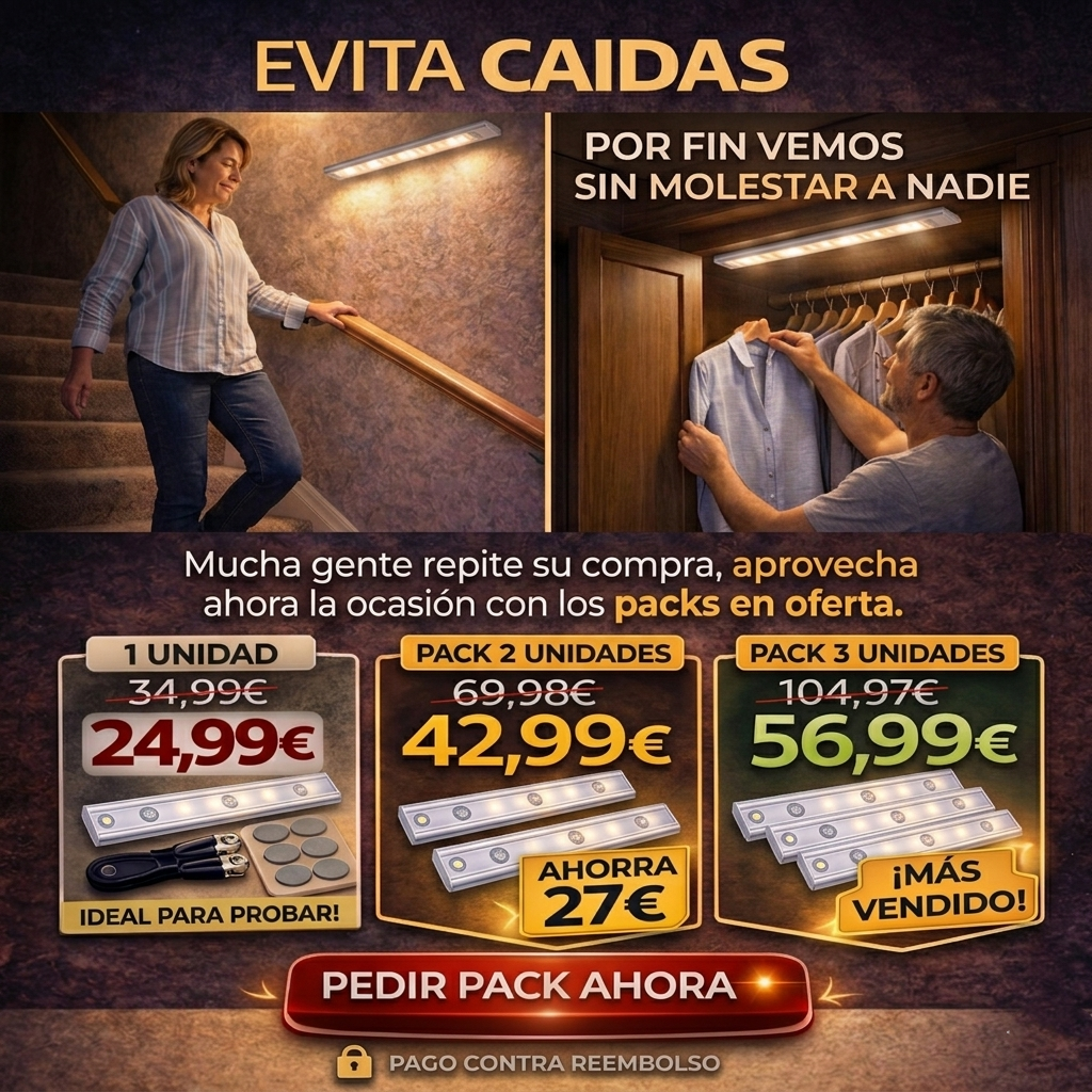 NoctiLux™ | Luz LED con sensor inteligente